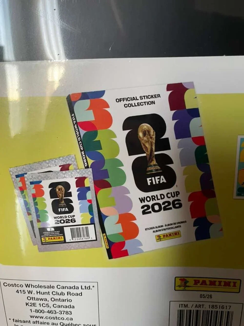 SEALED! 2026 Panini FIFA World Cup Sticker Stadium Collection Box - 40 Packs - Picture 6 of 9